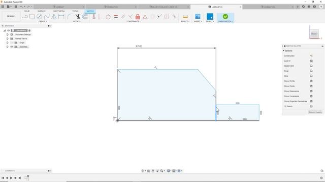 How To Break Lines in Fusion 360 (Dividing A Line)