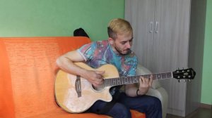 Привет с большого бодуна / на гитаре