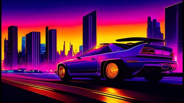 Synthwave Retrowave Mix 80's смотреть онлайн