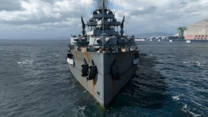 Играю на немецком линкоре Nassau, Мир кораблей.