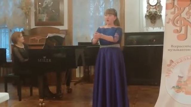 Абрамкина Евгения М. А. Балакирев "Баркарола" смотреть онлайн