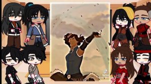 TEAM KORRA AND TEAM AANG REACTS TO THE LEGEND OF KORRA (PART 2) PART 1 IS IN THE DESCRIPTION
