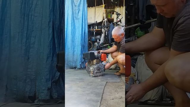 Двигатель дизельный 178 после ремонта. смотреть онлайн