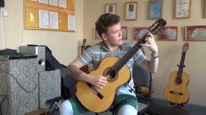 Козлов Е.2016г. 8 класс. Бах Жига 1006