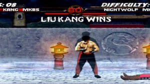 Mortal Kombat Blood Storm Vs Krossed Realms: MK2 Liu Kang Playthrough