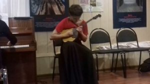 Виртуозная игра на домре. Испанский танец