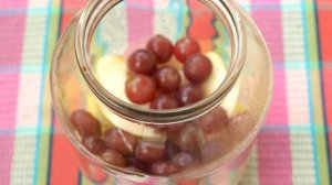 Компот из яблок с виноградом на зиму
