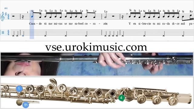 Как играть на Флейте самоучитель уроки обучение ноты школа курсы