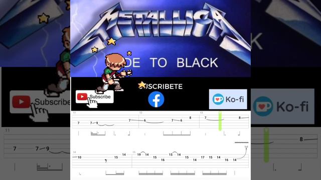 Metallica - Fade to Black - guitar tabs