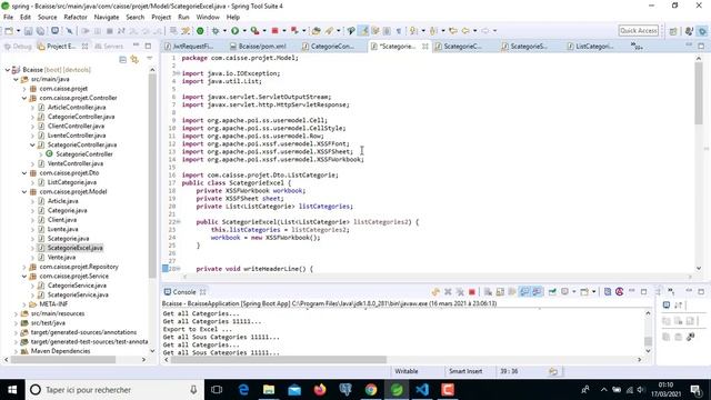 Export Data To Excel Using Angular 11 Spring boot et PostgreSql смотреть онлайн