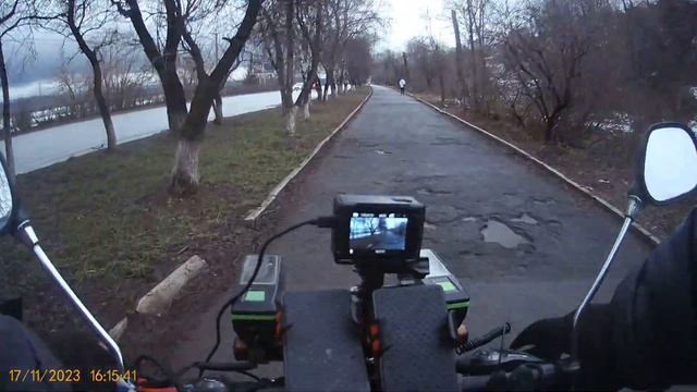 Видео за 17.11.2023 года еду домой вид второй камеры смотреть онлайн