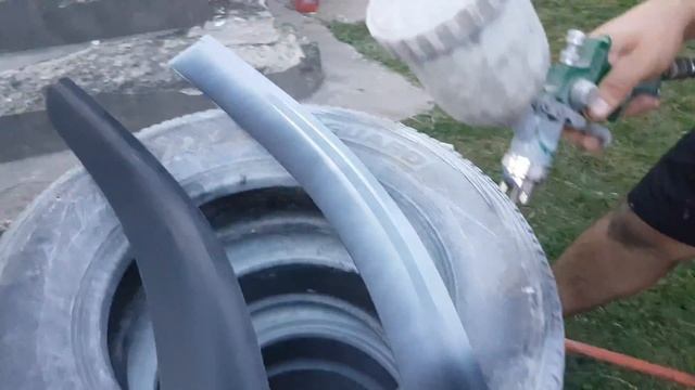 Как покрасить ВЕТРОВИКИ, МУХОБОЙКУ и СПОЙЛЕР автомобиля ??? смотреть онлайн