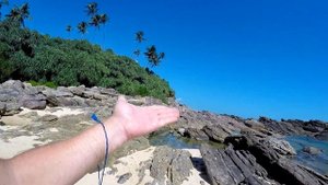 #26 | пляж Талалла и Сайлент бич | Мощные волны, тихие волны |  вода,  небо, пальмы | Шри-Ланка 202