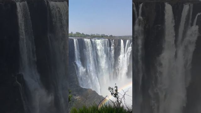 Самый большой ВОДОПАД В МИРЕ #victoriafalls #zimbabwe #southafrika #africa #южнаяафрика #зимбабве