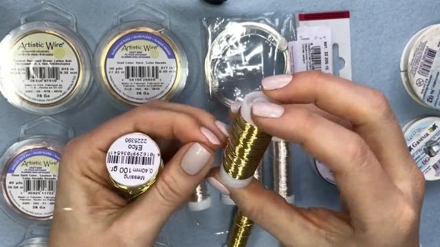 Обзор ювелирной проволоки EFCO, Artistic Wire, Bead Smith - узнай какая из них лучше! | TanissaHobb