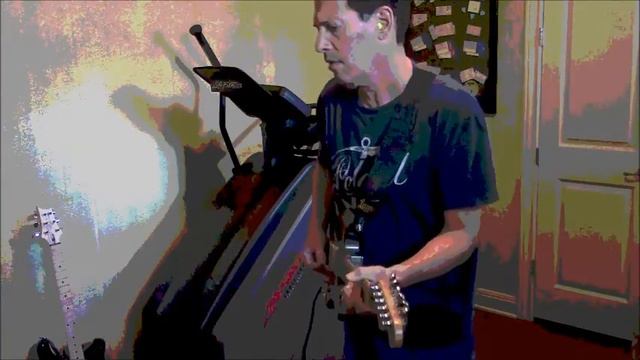 1990 Eric Clapton Strat demo - Blues noodling in E смотреть онлайн