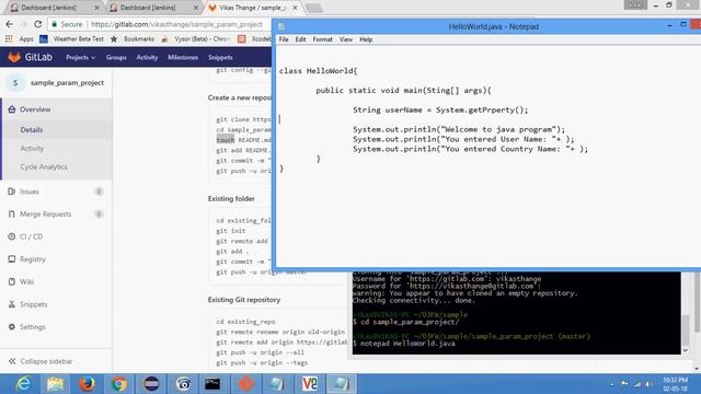 O3 Framework 23 Jenkins Passing Parameter to jenkins смотреть онлайн