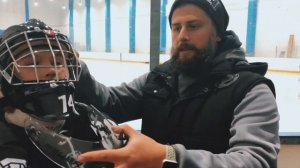 Защита горла вратаря. Goalie Throat Protector.