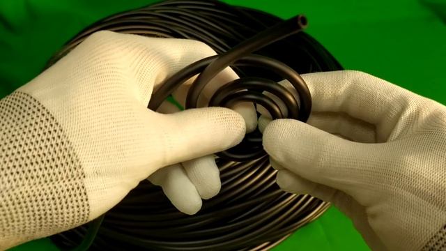 Шланг 4 мм, цвет черный. Для капельного полива, для поилок. смотреть онлайн