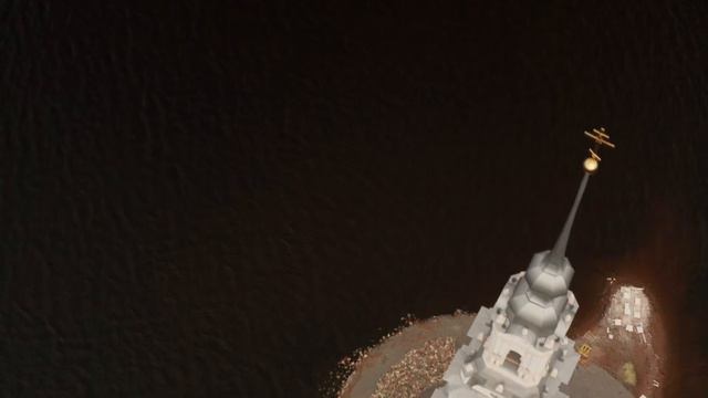 Калязинская колокольня с дрона