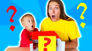 Челлендж что в коробке! Мама против Киты Никиты