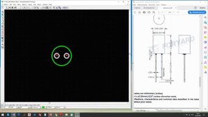 СВЕТОДИОД: создание посадочного места в P-CAD | Печатная плата