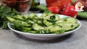 Просто фокус какой-то! Хрустящие малосольные огурцы за минуты Рецепт быстрого приготовления в пакете