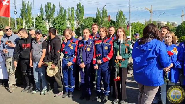 Мариупольский отряд ВСКС ПГТУ принял участие в мероприятиях к 79-летию Победы в ВОВ