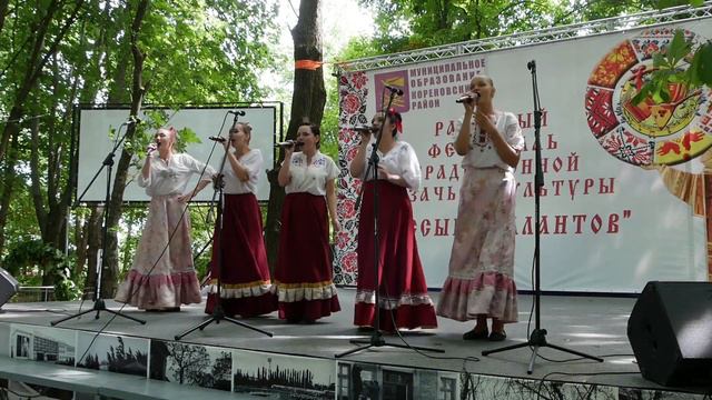 Кореновск. Первый районный казачий фестиваль «Россыпь талантов». смотреть онлайн