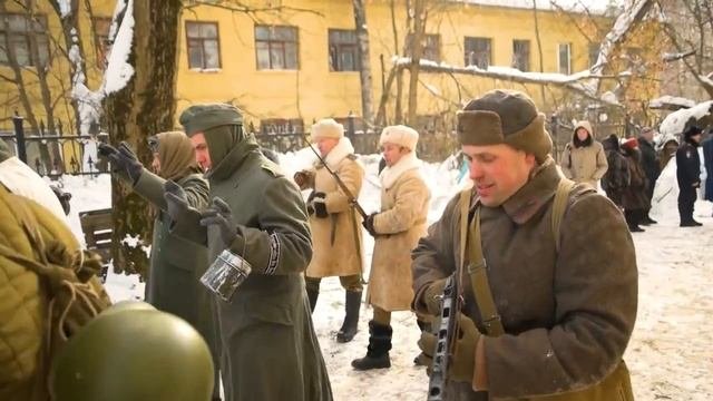 В Красногорске воссоздали пленение фельдмаршала Паулюса