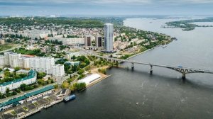 10 самых больших городов Поволжья: Тольятти, Казань, Саратов, Самара, Уфа, Пермь, Оренбург, Ижевск