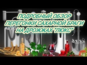 ПОДРОБНЫЙ ДВОЙНОЙ ПЕРЕГОН САХАРНОЙ БРАГИ НА ДРОЖЖАХ _ЛЮКС_.mp4