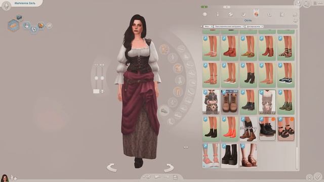 The Sims 4 | CAS | Создание персонажа | Песнь менестреля смотреть онлайн