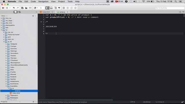 JavaScript for beginner - Variables - Part 4
