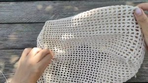 сумка bigbag / пляжная сумка своими руками / сумка крючком. пряжа из фикс прайс
