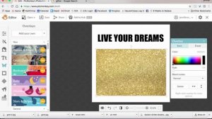 Glitter Tutorial | How to Create GLITTER Graphics & Text Using PicMonkey