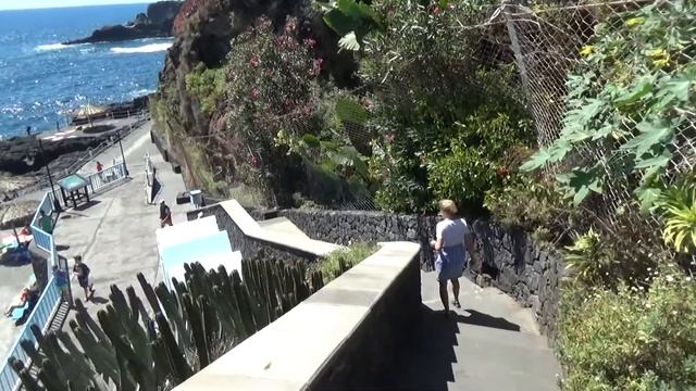 Природные БАССЕЙНЫ. Канарские острова. Ла Пальма. La Fajana. Charco Azul. Путешествие. смотреть онлайн