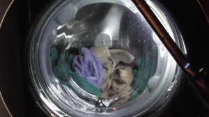 LG AiDD Steam Washer, TurboWash39 at 40 with max spin and half load of towels (Requested) New towel