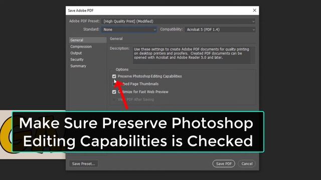 How to Save PDF in Photoshop - Adobe Photoshop PDF Export Settings смотреть онлайн
