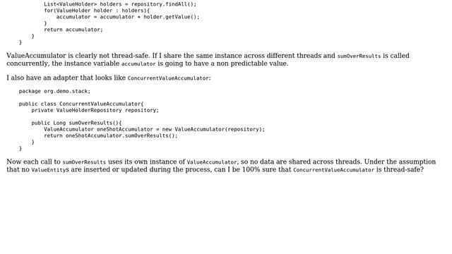 Software Engineering: Is this class thread-safe? смотреть онлайн
