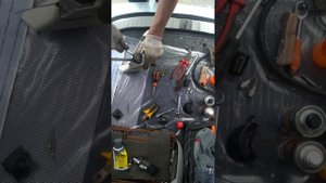 Toyota Venza как затянуть пружину бокового зеркала