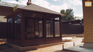 Беседка с барбекю №4