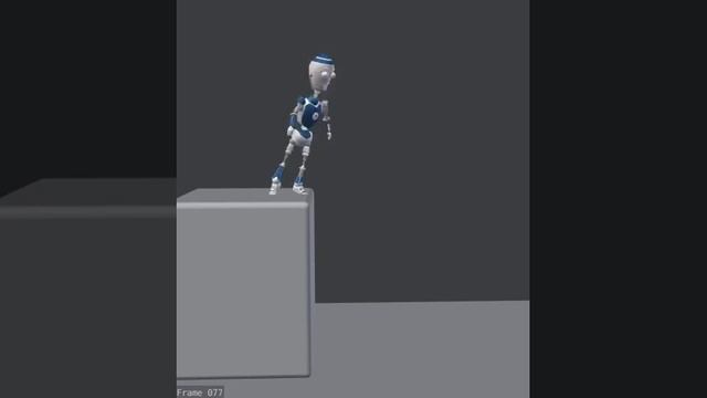 Robo jump animation