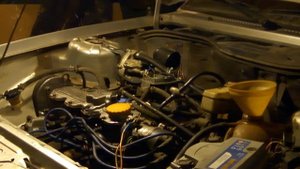 "ГТ" Опель Аскона 1.6к запуск после ремонта!