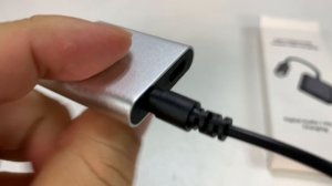 USB-C 3.5mm Headphone Adapter and Type C Splitter