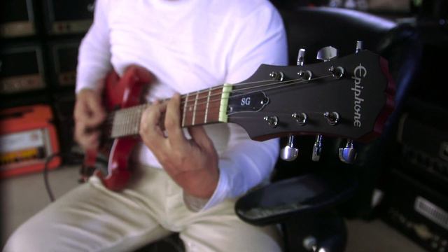 Epiphone SG Special Satin E1 METAL 3 Amps смотреть онлайн