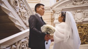Регистрация брака во Дворце бракосочетания №1. Съемка видео в ЗАГСе