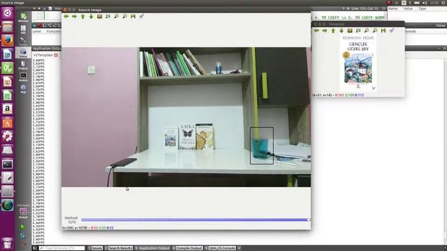 Template Matching (KinectV2+OpenCV 3.2+Libfreenect2) on Ubuntu 16.04 LTS