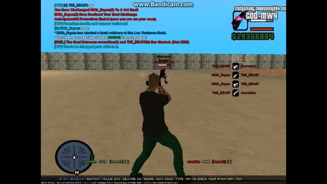 SAMP || COD.MWF.5.2 || Some Duels || 1 смотреть онлайн