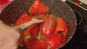 Болгарский перец с сельдереем ❖ Заготовки на зиму